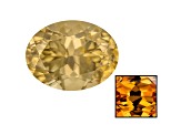 Yellow Zircon Thermochromic 8x6mm Oval 2.00ct