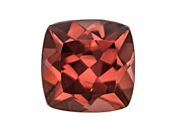 Picture of Red Zircon 8mm Square Cushion 3.75ct