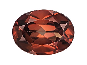 Picture of Red Zircon 8x6mm Oval 1.75ct