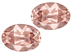 2 PRIMA ROSA ZIRCON™ AVERAGE 1.00CT 7X5MM OVAL