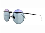 Sunday Somewhere MINGGU Round Black Frame with Purple Black Lenses Sunglasses