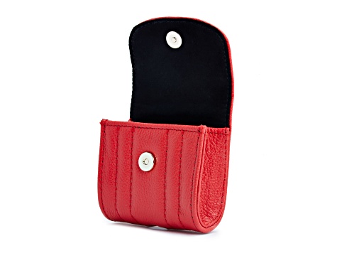 Mimi Red Earpod Case with Wristlet