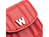 Mimi Red Earpod Case with Wristlet