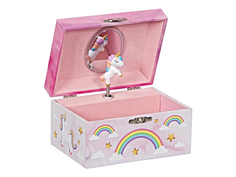Mele and Co Skylar Girls Musical Unicorn Jewelry Box