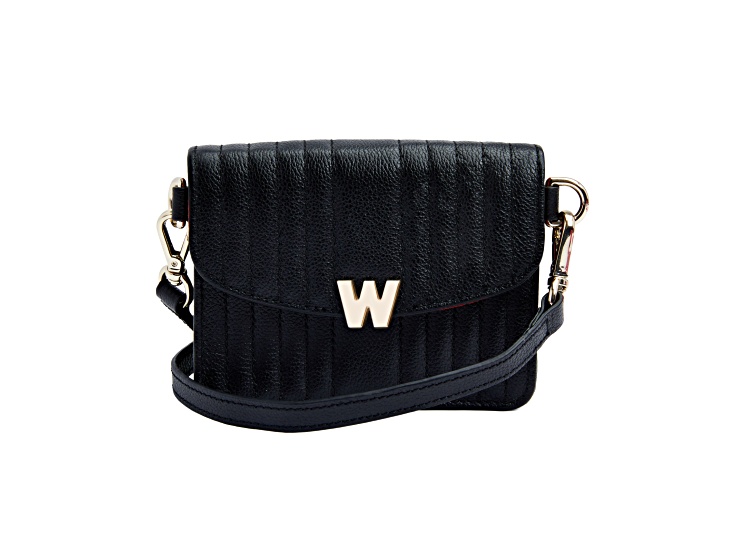 Mimi Black Mini Bag with Wristlet