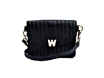 Mimi Black Mini Bag with Wristlet
