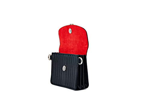 Mimi Black Mini Bag with Wristlet
