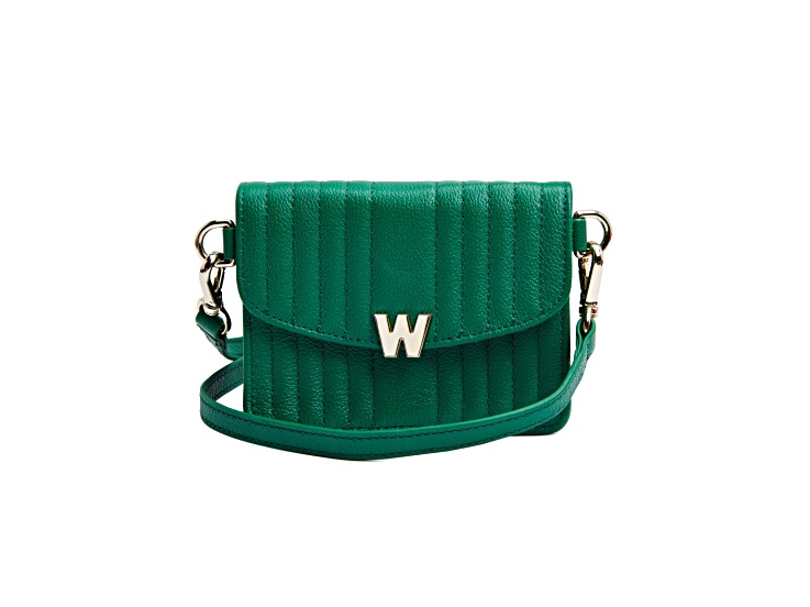 Mimi Green Mini Bag with Wristlet