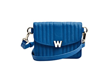 Picture of Mimi Blue Mini Bag with Wristlet