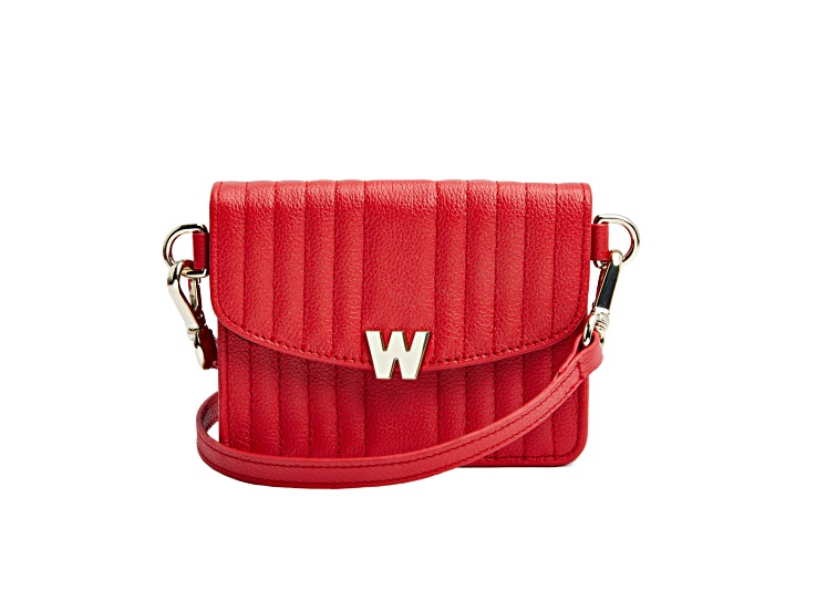 Mimi Red Mini Bag with Wristlet
