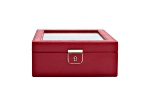 Palermo 6 Piece Watch Box in Red