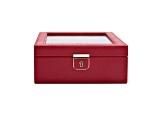Palermo 6 Piece Watch Box in Red