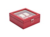 Palermo 6 Piece Watch Box in Red