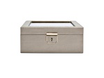 Palermo 6 Piece Watch Box in Pewter
