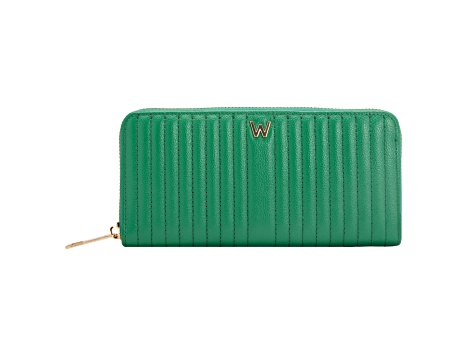 Mimi Green Continental Wallet