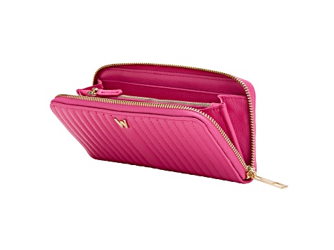 Mimi Pink Continental Wallet