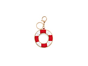 Life Saver Beaded Bag Charm