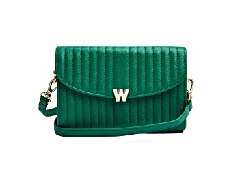 Picture of Mimi Green Crossbody Bag with Wristlet