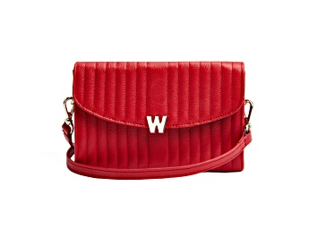 Picture of Mimi Red Crossbody Bag with Wristlet