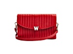 Mimi Red Crossbody Bag with Wristlet
