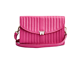 Picture of Mimi Pink Crossbody Bag with Wristlet