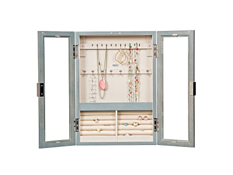 Mele and Co Leia Hanging Jewelry Cabinet