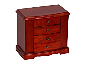 Mele and Co Harmony Wooden Musical Jewelry Box