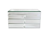 Mele and Co Maxine Mirrored Jewelry Box