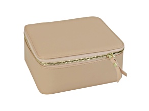 Mele and Co Buff Bento Travel Jewelry Case
