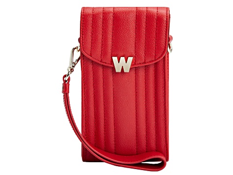 Mimi Red Phone Case with Wristlet