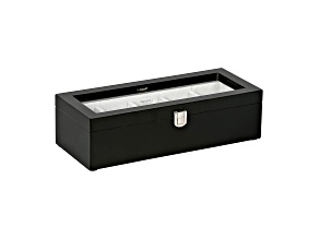 Mele and Co Tate Glass Top Wooden Watch Box