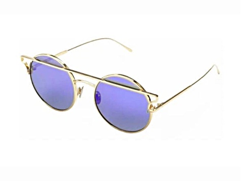 Sunday Somewhere MATILDA Round Yellow Gold Frame with Purple  display picture 2