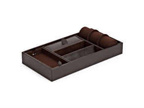 Blake Brown Valet Tray with Cuff