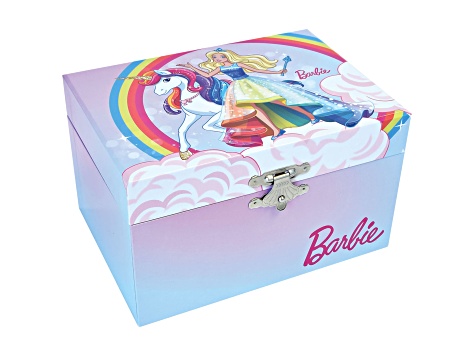 Mele and Co Barbie Unicorn Jewelry Box