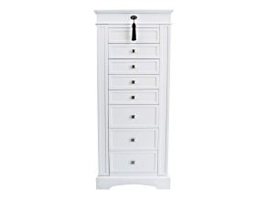 Mele and Co Olympia Armoire in White