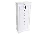 Mele and Co Olympia Armoire in White
