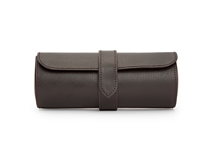 Blake Triple Watch Roll - Brown