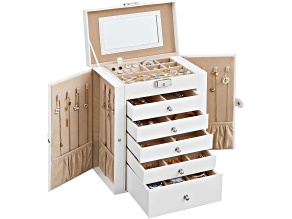 6-Tier Large Jewelry Case with Drawers