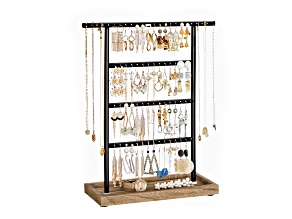 4-Tier Jewelry Holder Organizer