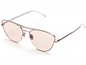Sunday Somewhere JAR JAR PGO Cat Eye Pink Gold Frame with Pink Lenses Sunglasses