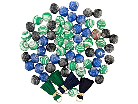 Akola Beading Kit in Jewel Tone Karatasi Beads