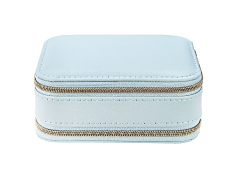 Mini Jewelry Box With Mirror, Portable Travel Jewelry Case, Holder