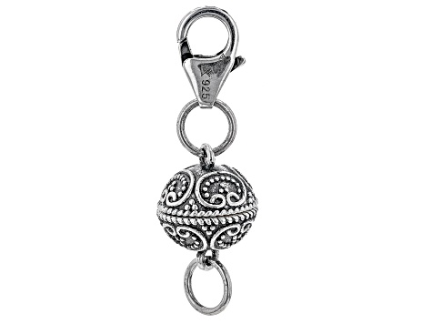 Magnetic Clasp Converter in Sterling Silver Appx 12x10mm