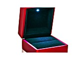 Red Color Ring Box with Led Light appx 6.5x6x4.8cm