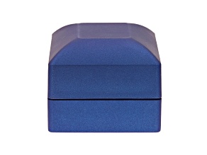 Blue Color Ring Box with Led Light appx 6.5x6x4.8cm