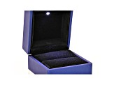 Blue Color Ring Box with Led Light appx 6.5x6x4.8cm