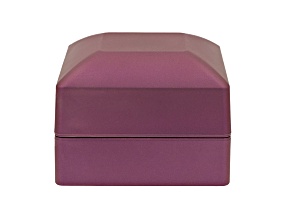 Purple Ring Box with Led Light appx 6.5x6x4.8cm