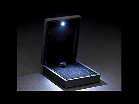 Black Pendant Box with Led Light appx 9x7x3.4cm