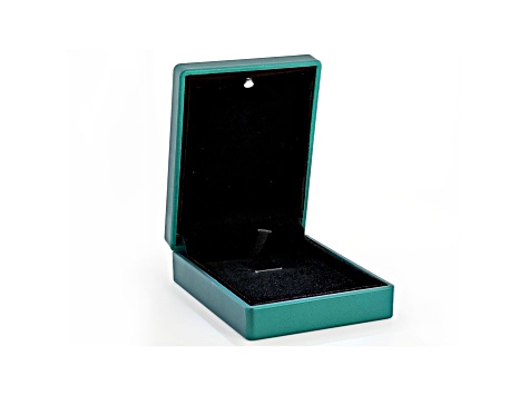 Green Pendant Box with Led Light appx 9x7x3.4cm