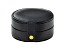 Black Round Double Layer Jewelry Box with Mirror